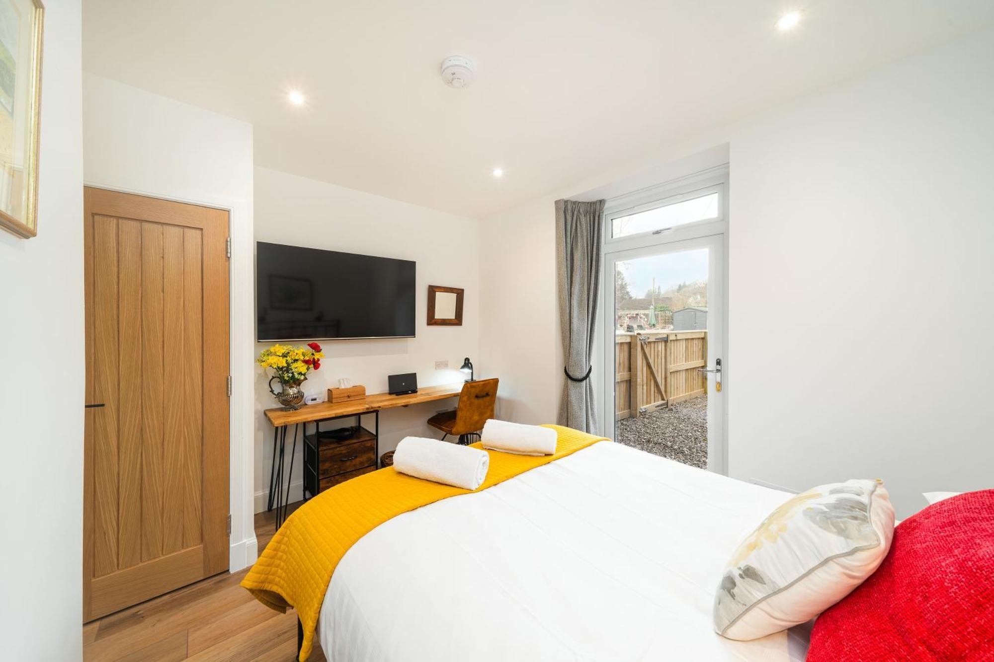 Apartamento Grange8 Luxury Snug & Courtyard In Blairgowrie Blairgowrie and Rattray Exterior foto