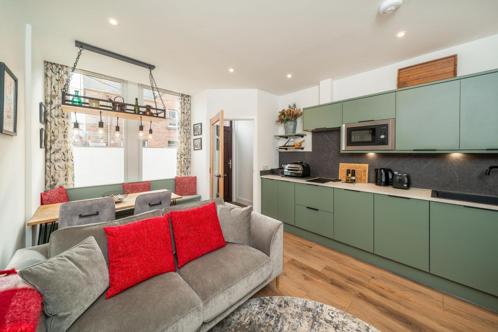 Apartamento Grange8 Luxury Snug & Courtyard In Blairgowrie Blairgowrie and Rattray Exterior foto